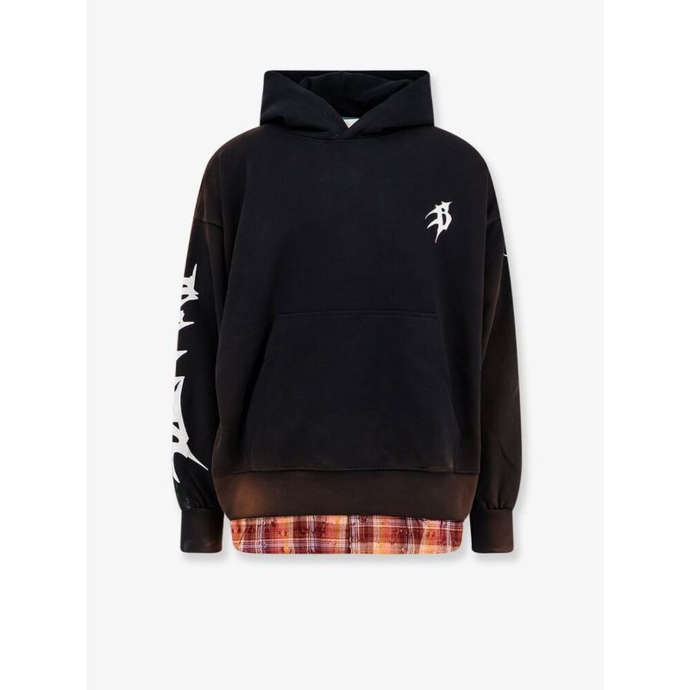 Barrow Men Cotton Sweatshirt With Logo On The Front